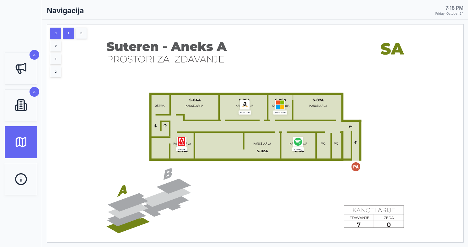 Floor Plan Navigation